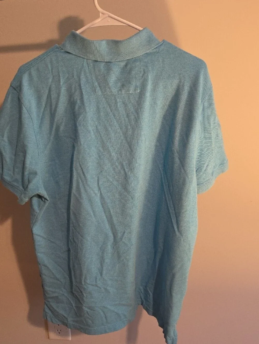 Banana Republic Men's Sky Blue Polo with Embroidered Logo XL